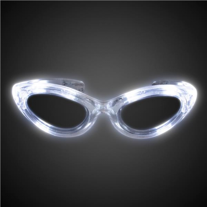 LED White Sunglasses