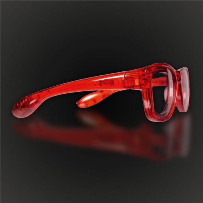 Red LED Retro Sunglasses