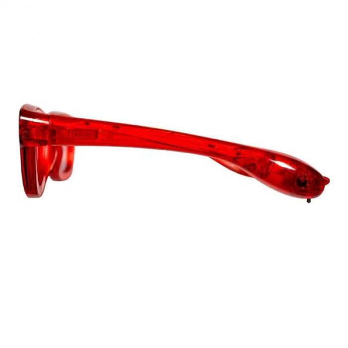Red LED Retro Sunglasses