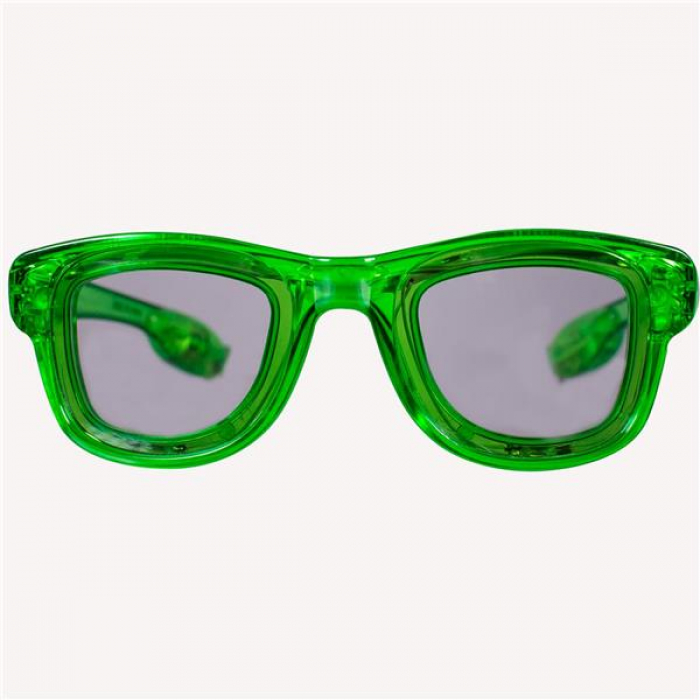 Green LED Retro Sunglasses