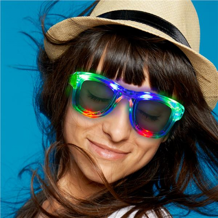 Multi Color LED Retro Sunglasses
