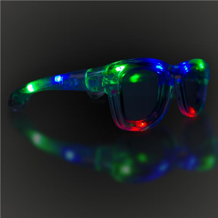Multi Color LED Retro Sunglasses