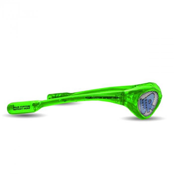 LED Green Novelty Custom Sunglasses