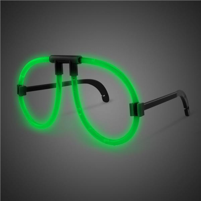 Green Glow Eyeglasses