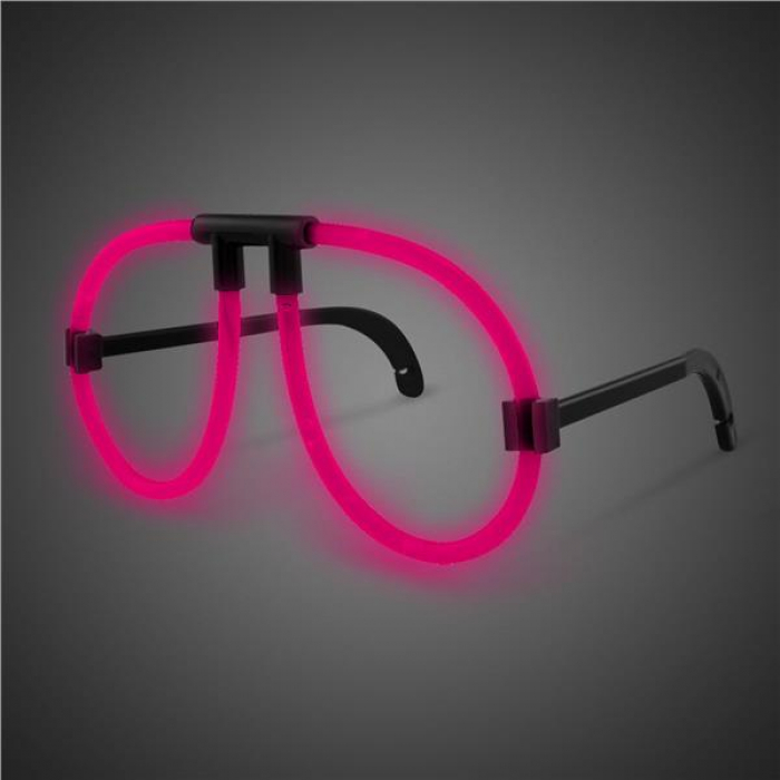 Pink Glow Eyeglasses