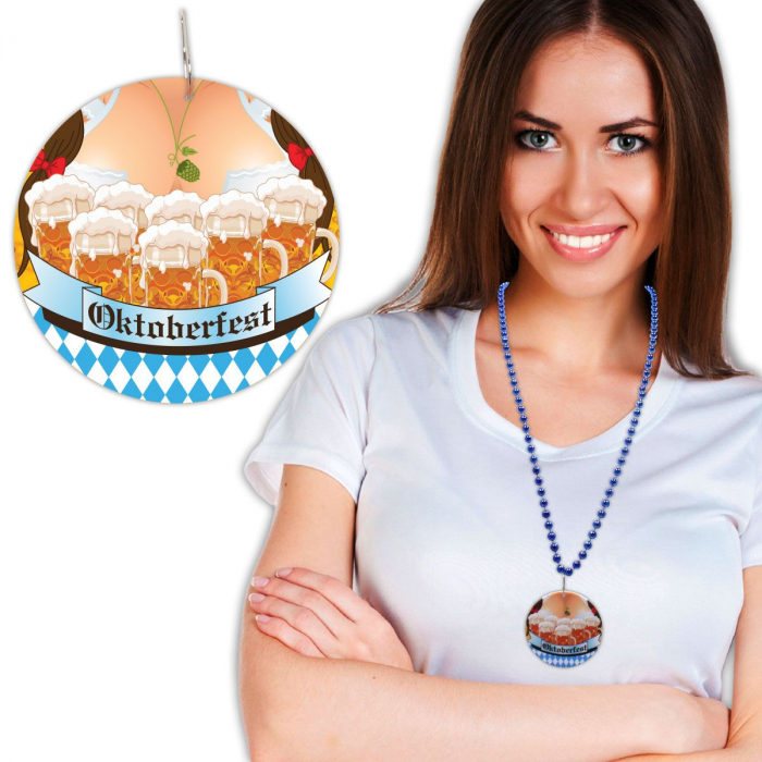 Oktoberfest 33" Bead Necklaces (Per 12 pack) Oktoberfest 33" Bead Necklaces (Per 12 pack)