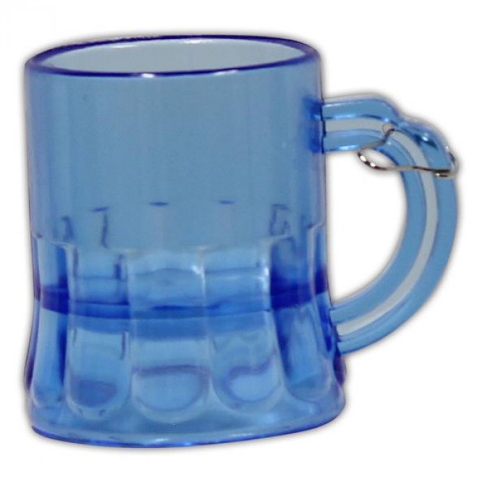 Mini Blue Beer Mug Medallion
