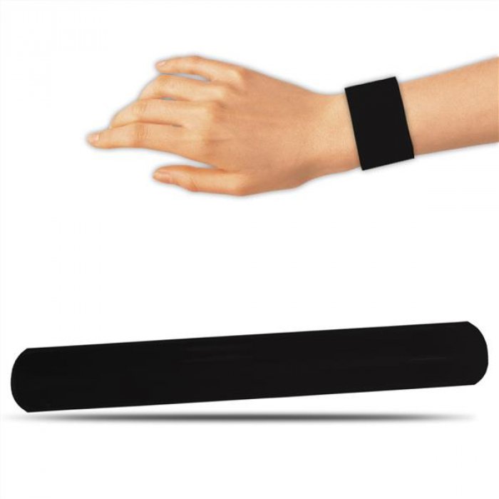 Black Slap Bracelet (Per 12 pack)