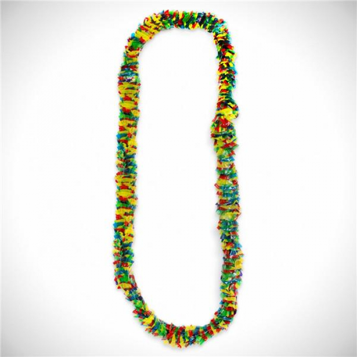 Multi -Color 38" Plastic Leis (Per 12 pack)