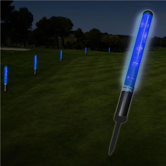 Blue LED Light-Up Yardage Markers (Per 3 pack)