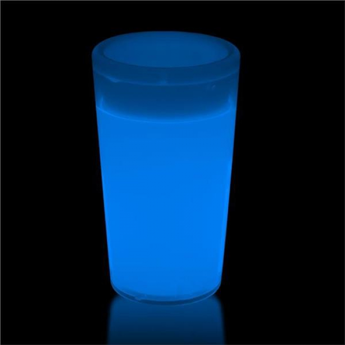 Blue Glow Shot Glass