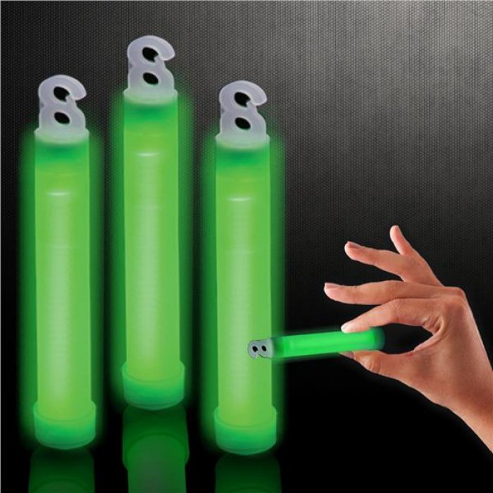 Green 4" Glow Sticks (Per 50 pack)
