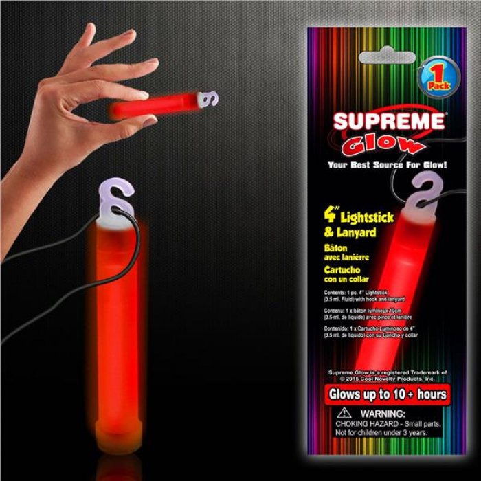 Red 4" Glow Stick