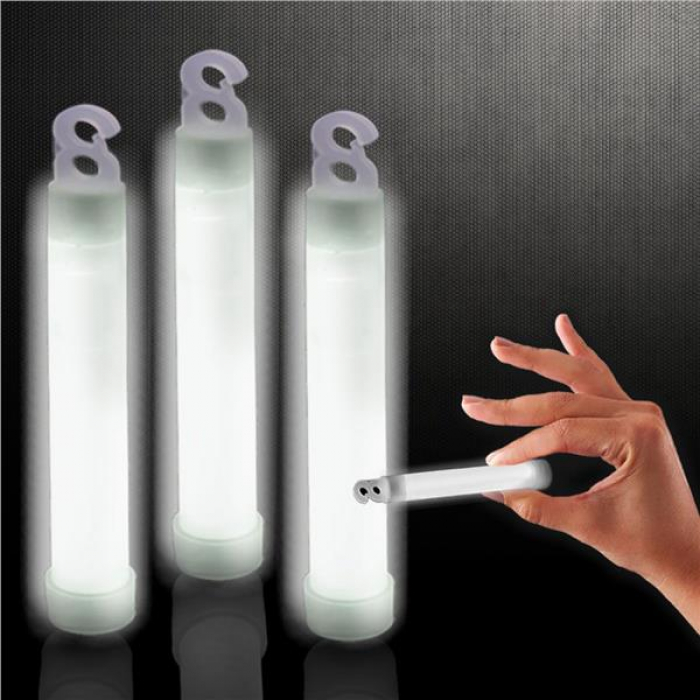 White 4" Glow Sticks (Per 50 pack) White 4" Glow Sticks (Per 50 pack)
