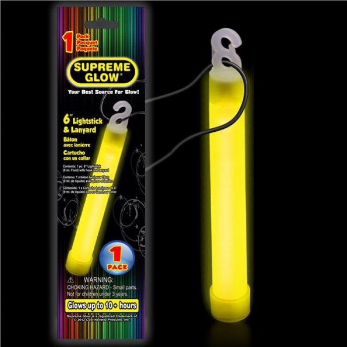 Yellow 6" Glow Stick