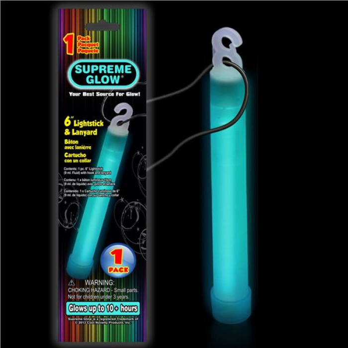 Aqua 6" Glow Stick