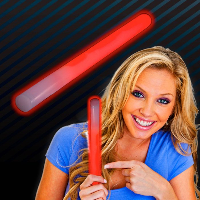 Red 10" Glow Sticks (Per 25 pack)