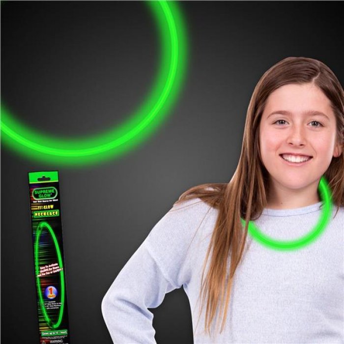 Green Glow Necklace (Per pack)
