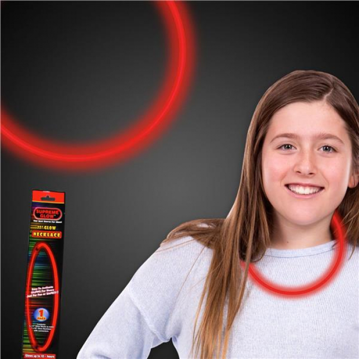 Red Glow Necklace (Per pack)