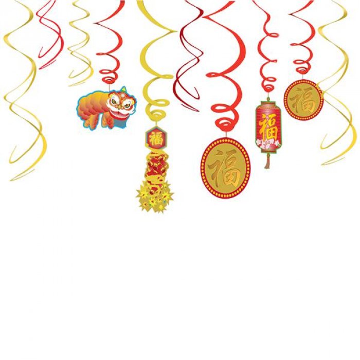 Chinese New Year Swirls (Per 12 pack)