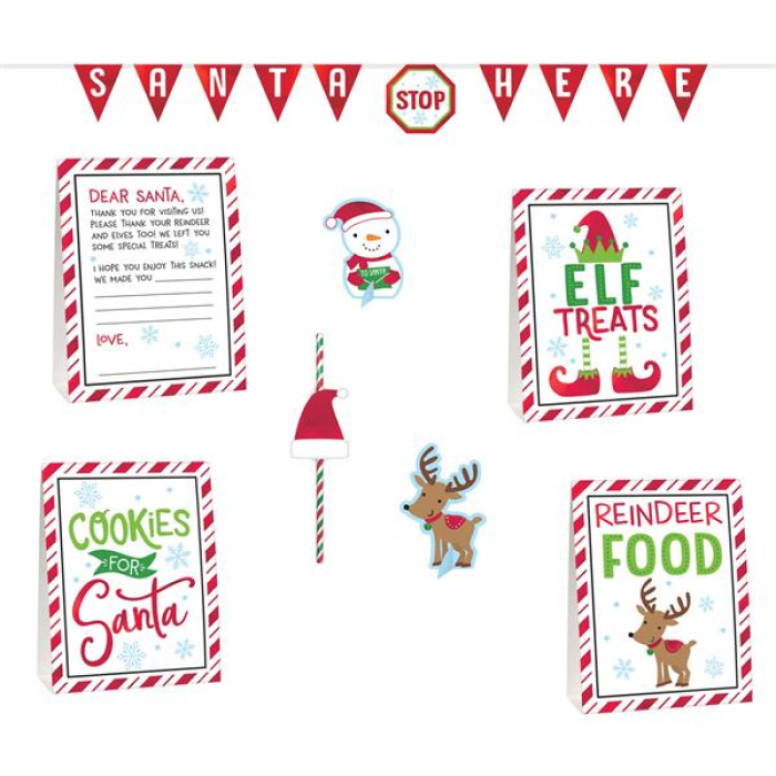 Santa Stop Here! Decorating Kit (Per kit)
