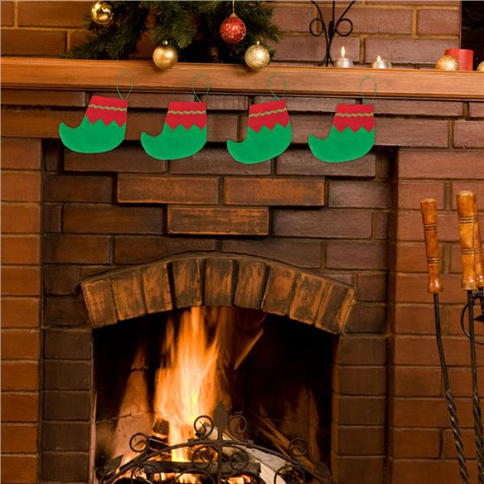 Mini Elf Stockings (Per 6 pack)