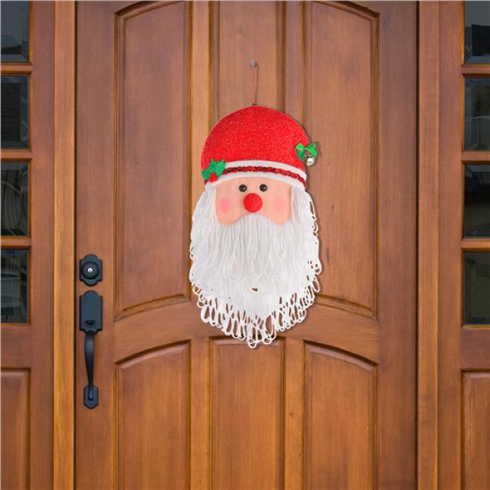 Santa Head Door Hanger
