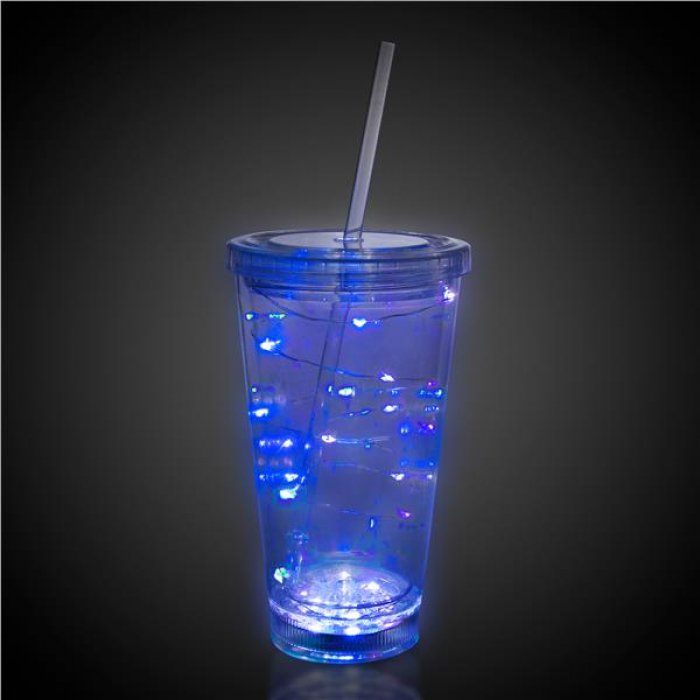 Glow in the Dark LED Light Up Cup - 12oz