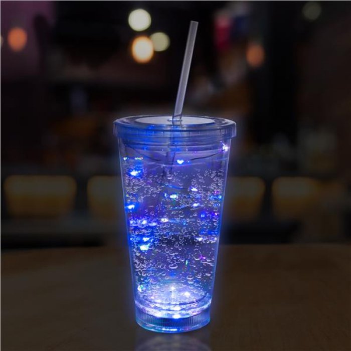LED Blue String Light Cup
