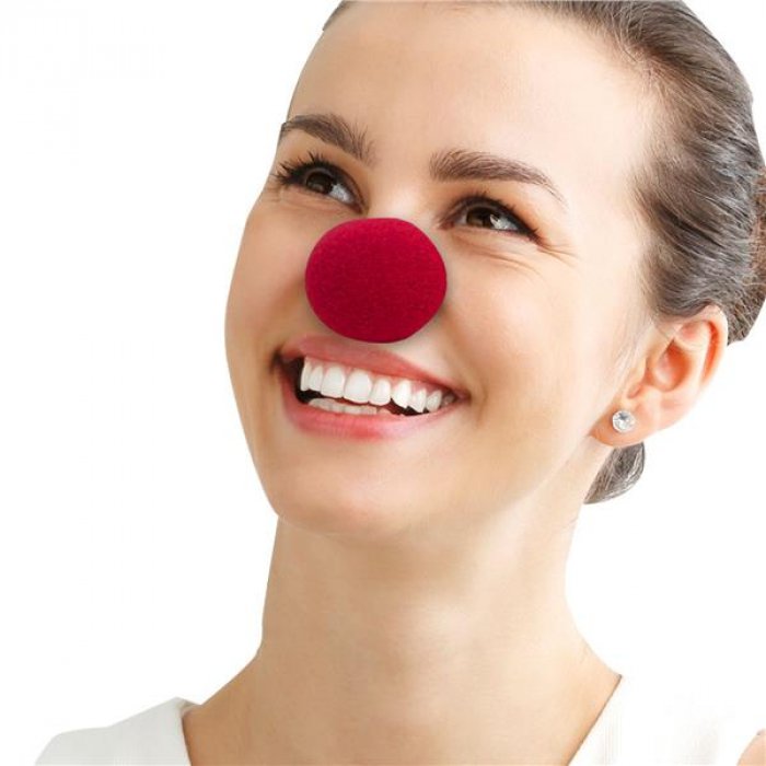 Clown Red Noses (Per 12 pack)