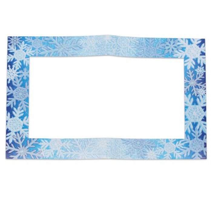 Snowflake Photo Booth Frame