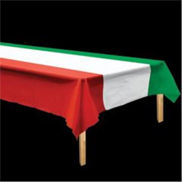 Red, White And Green Table Cover