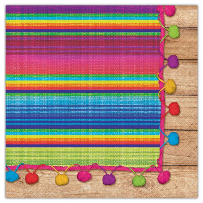 Serape Lunch Napkin (Per 16 pack)