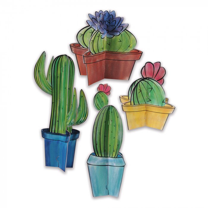 Cactus Centerpieces (Per 4 pack)