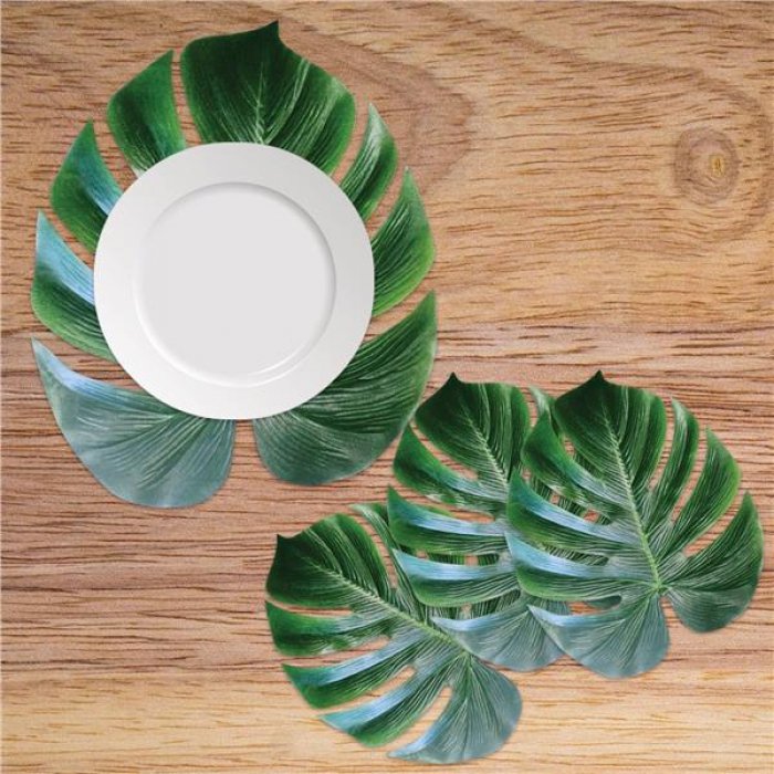 Tropical Palm Leaves (Per 4 pack)