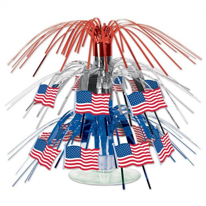 American Flag 7 1/2" Centerpiece