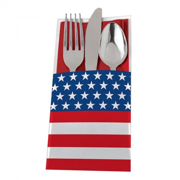 Patriotic Cutlery Holders