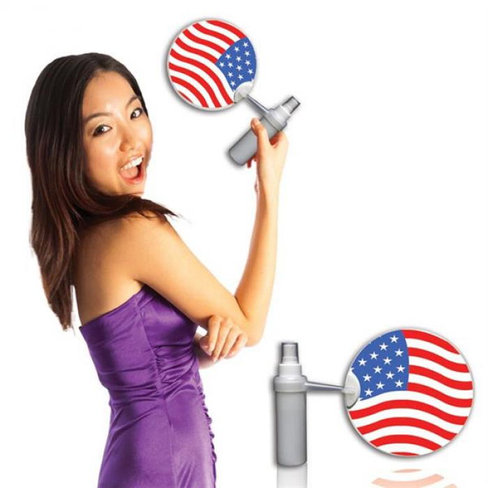 American Flag Mist-R-Fan