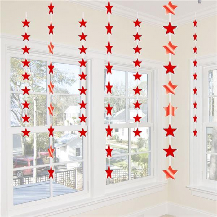 Red Star Stringer Decoration