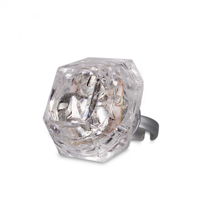 LED White Diamond Ring