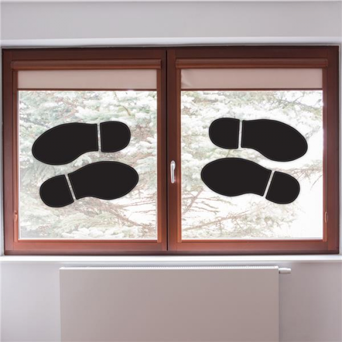 Foot Print Cling Decorations