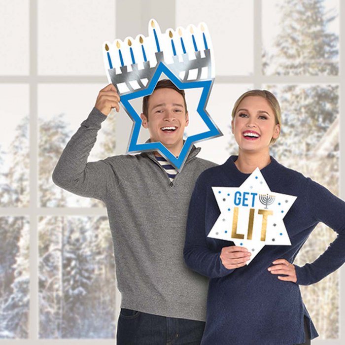 Get Lit Hanukkah Photo Props