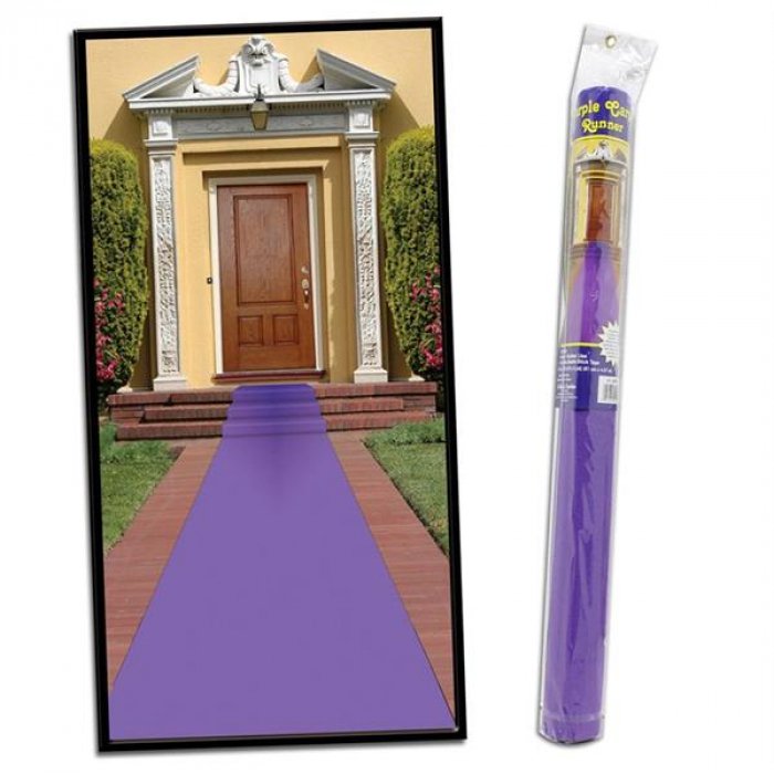 Purple Carpet Floor Runner