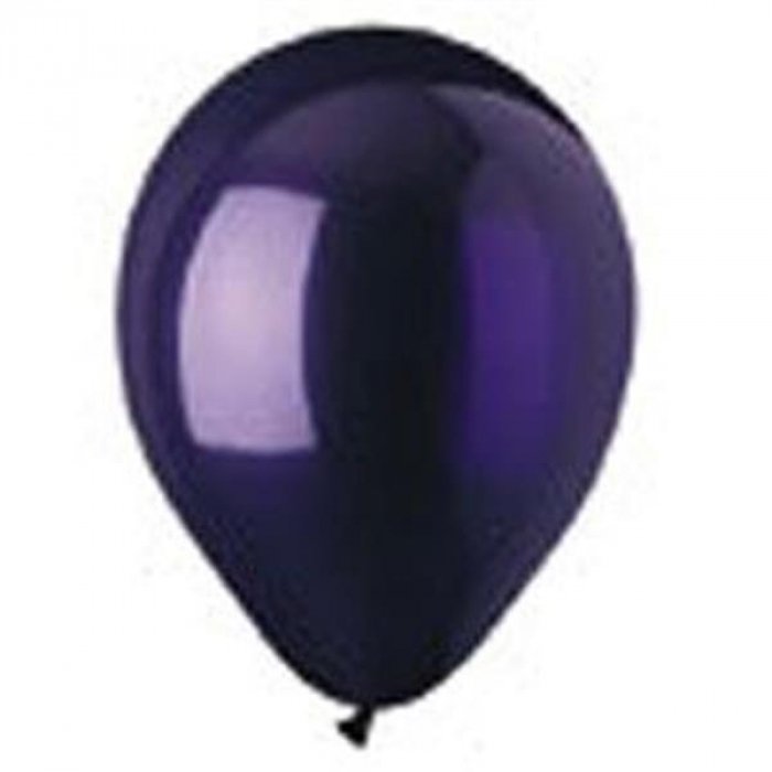 Purple Crystal Latex 12" Balloons