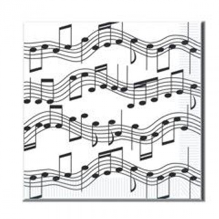 Musical Notes Lunch Napkins Musical Notes Lunch Napkins