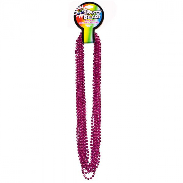 Pink Bead 33" Necklaces