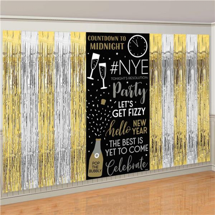 New Years Eve Backdrop Kit | GlowUniverse.com