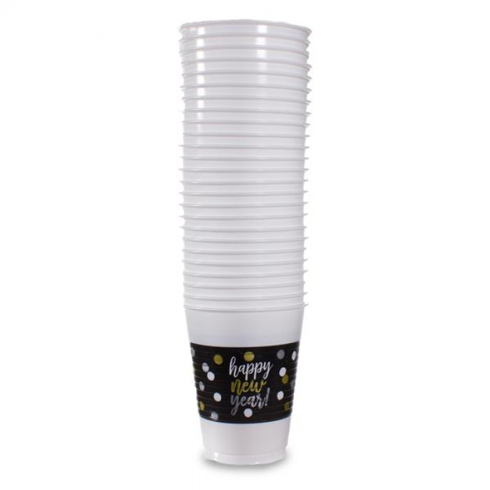 New Years 16 oz Cups