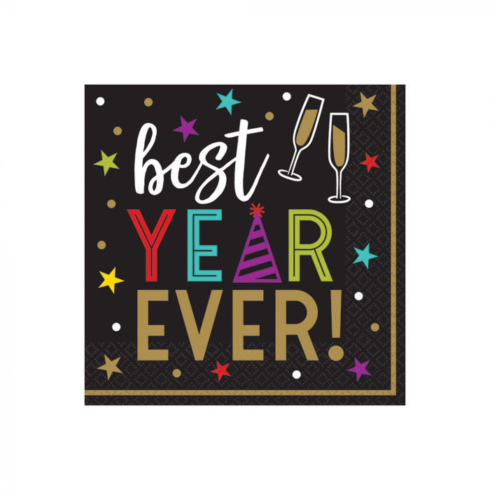 New Years Eve Beverage Napkins New Years Eve Beverage Napkins
