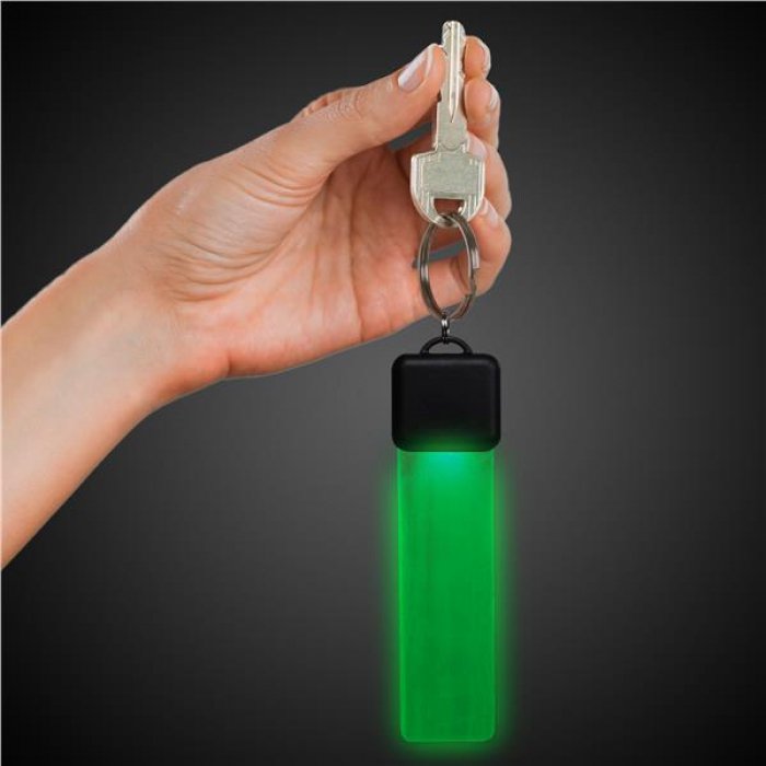 LED Green Keychain